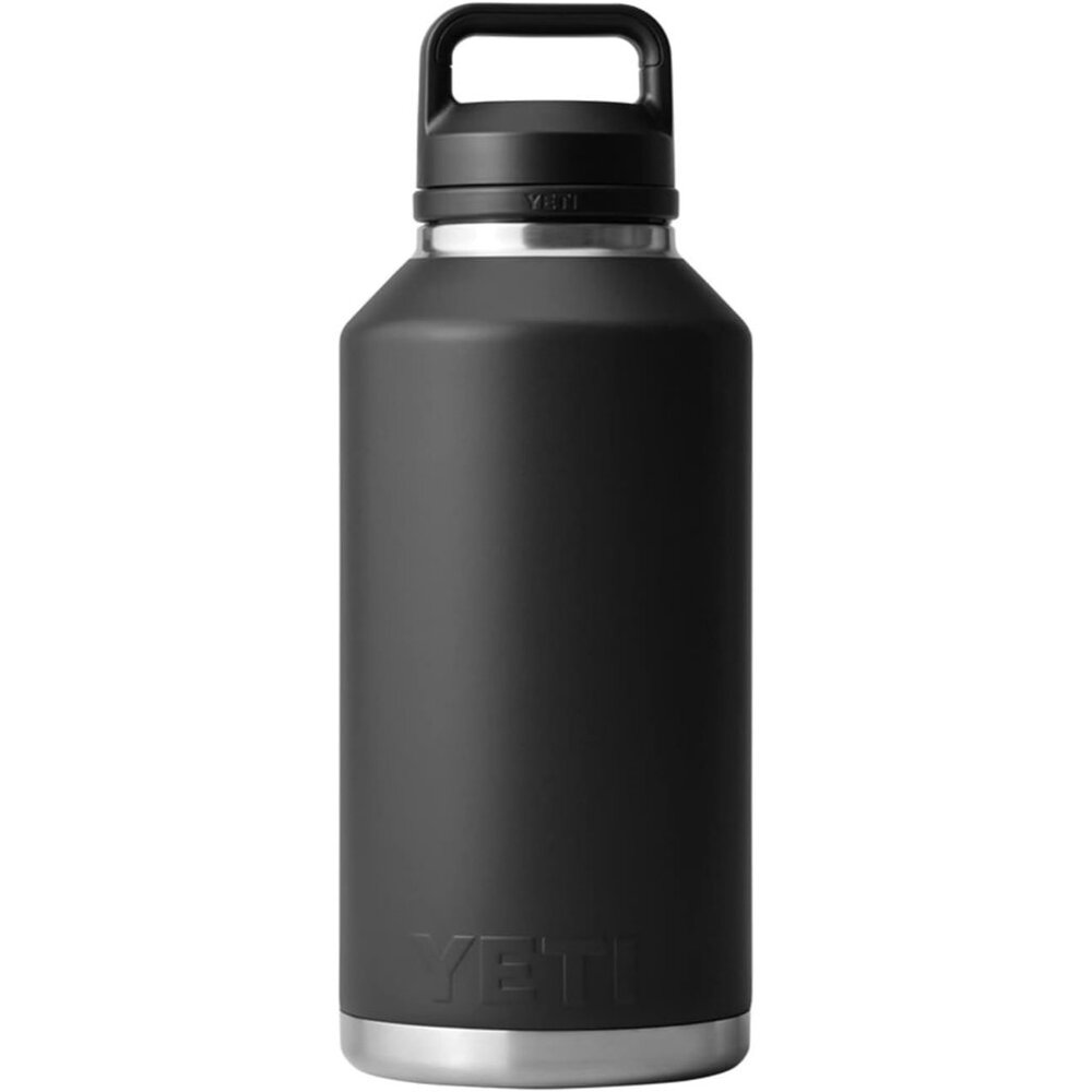 YETI Rambler 64 Oz Bottle Vacuum Insulated Stainless Steel with Chug Cap Black